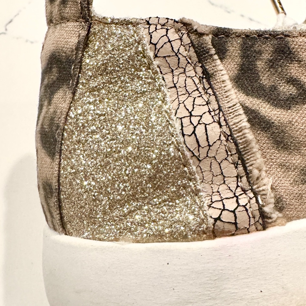 Yellow Box Women’s Odana Brown Leopard Print Slip On Sneakers Shoes Size 9 NWOT - Picture 7 of 9
